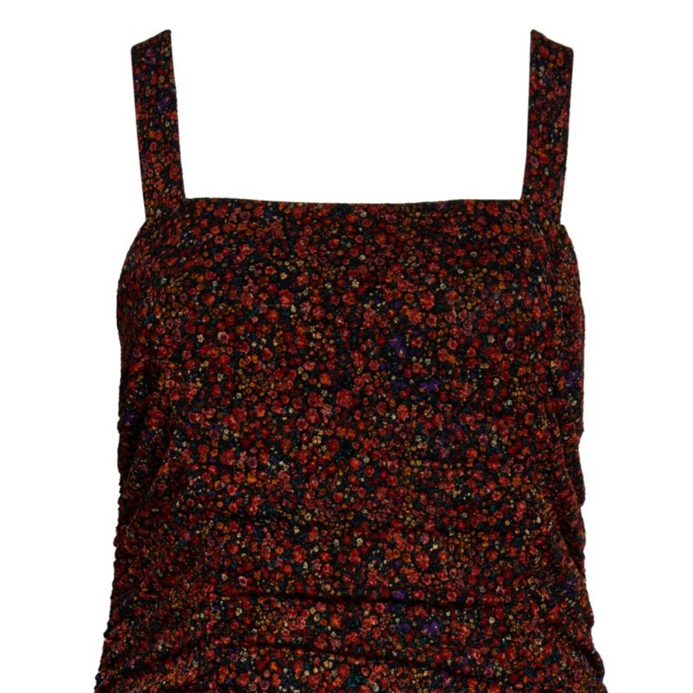 LEITH Floral Ruched Dress - Picture 7 of 7